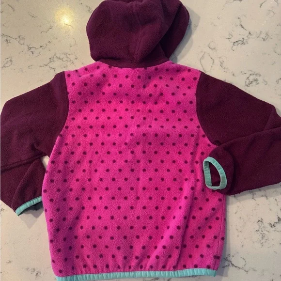 The North Face Kids Fleece Hoodie with Polka Dots 18-24 months - Picture 5 of 6